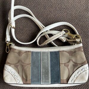 Coach Brown and Blue Women's Bag